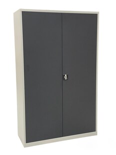 CEHA Stahl- und Flügeltürenschrank 120 x 50 cm anthrazitgrau 