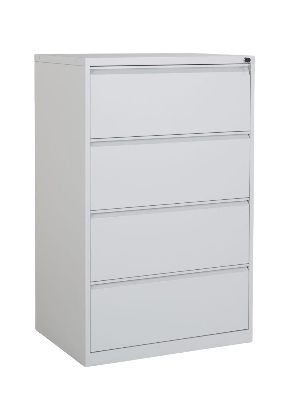 CEHA H&auml;ngeregistraturschrank 84 cm Breite mit 4 Sch&uuml;ben 2-bahnig in RAL7035 (lichtgrau) 