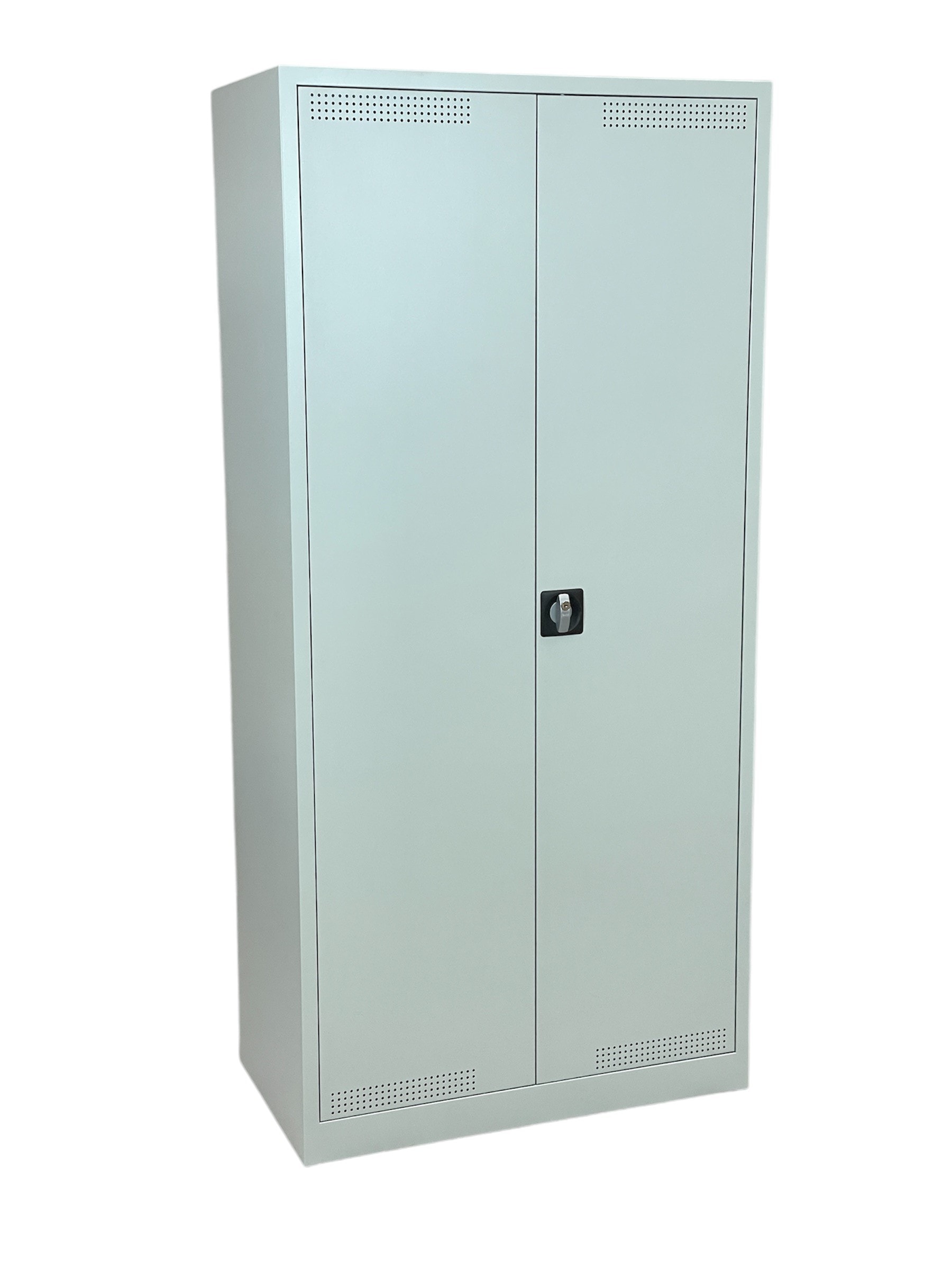 CEHA Umwelt- und Gefahrstoffschrank 92 cm Breite in lichtgrau verzinkte Wannenb&ouml;den 