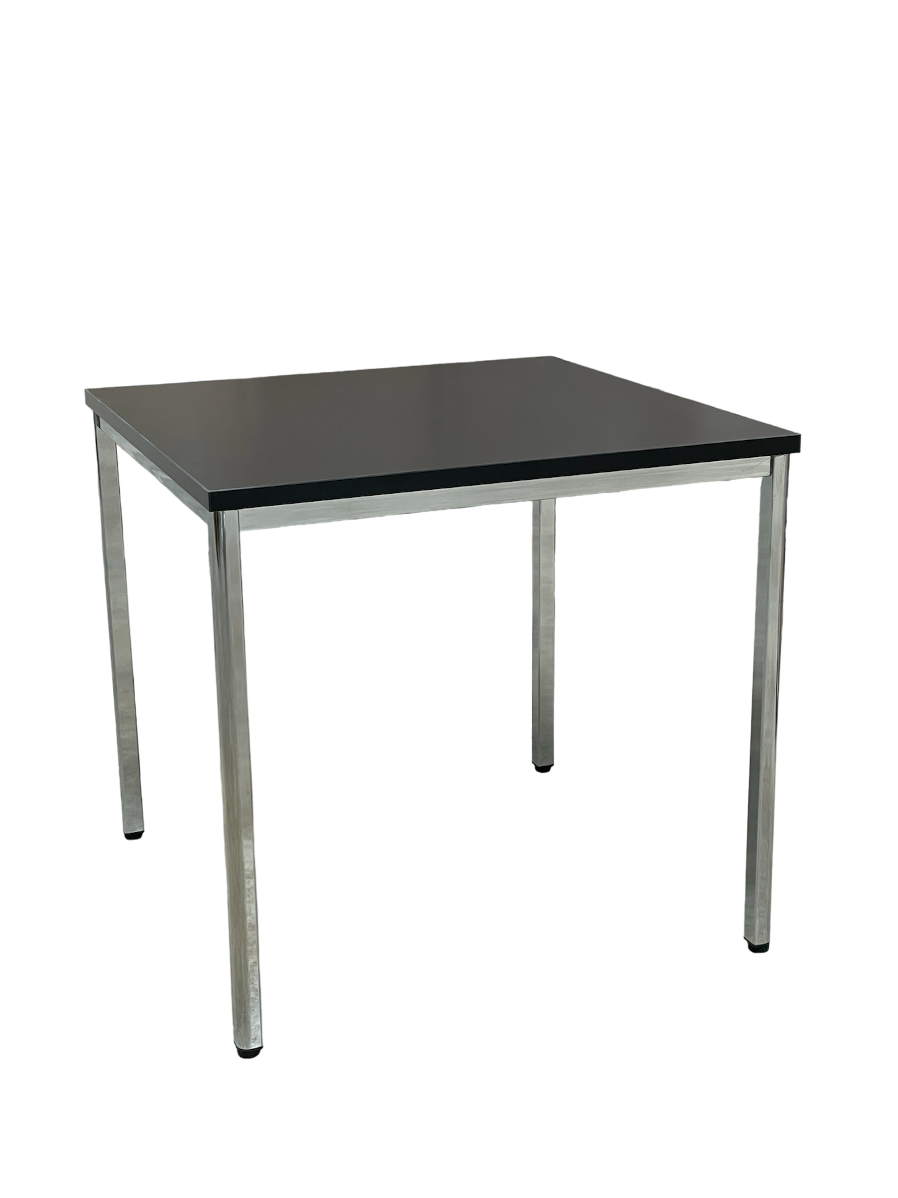 CEHA Mehrzwecktisch 80 x 80 cm chrom/schwarz 