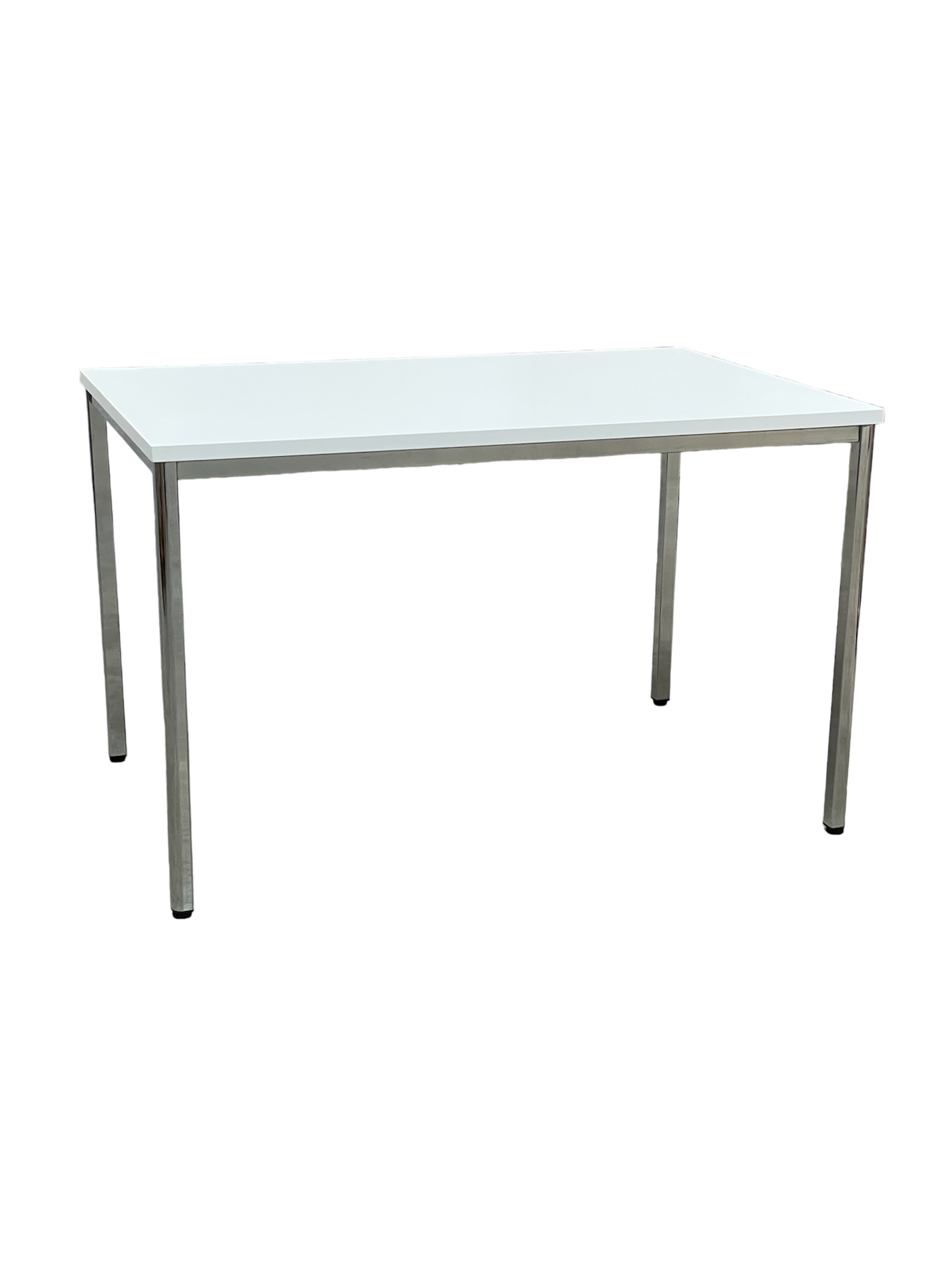 CEHA Mehrzwecktisch 120 x 80 cm verchromt/wei&szlig; 