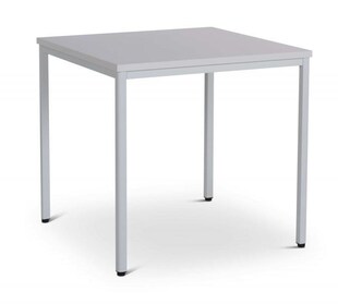 CEHA Mehrzwecktisch 80 x 80 cm lichtgrau/grau 