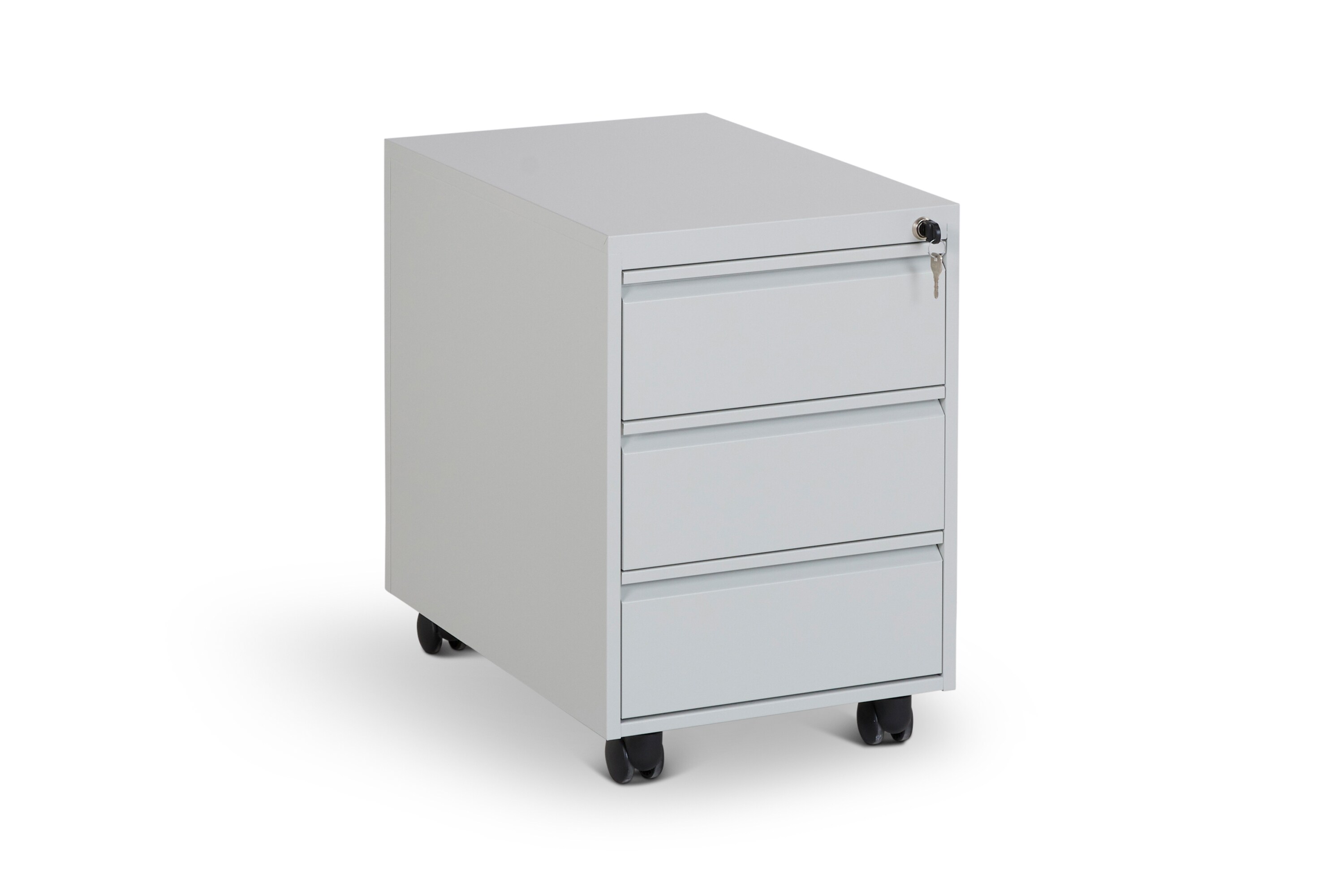 CEHA Rollcontainer ST600 mit 3 Sch&uuml;ben in RAL7035 (lichtgrau) 