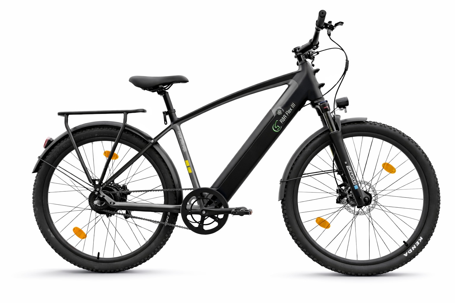 SachsenRAD E-Trekking Bike R8R Flex III f&uuml;r On- und Offroad schwarz 