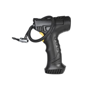 SachsenRAD Mobiler Luftkompressor Pump Shot, Luftpumpe für Auto, Fahrrad ,Motorrad, Ball 