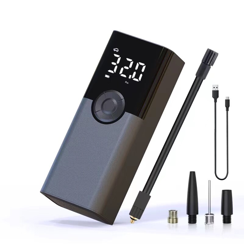 SachsenRAD Mobile Luftpumpe Air-Power Support, Luftkompressor 