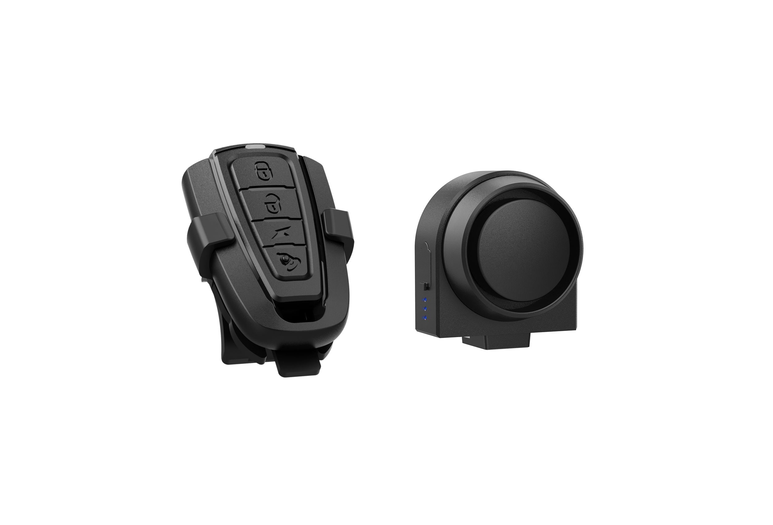 SachsenRAD Fahrradalarm A2 mit Fernbedienung, Fahrrad Anti-Diebstahl Sicherheitssystem 