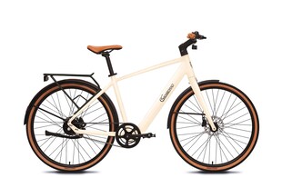 SachsenRAD Urban City E-Bike C3M Roma in Mamorweiss mit Riemenantrieb 