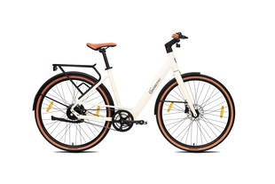 SachsenRAD Urban City E-Bike C3V Roma in Mamorweiss mit Riemenantrieb 