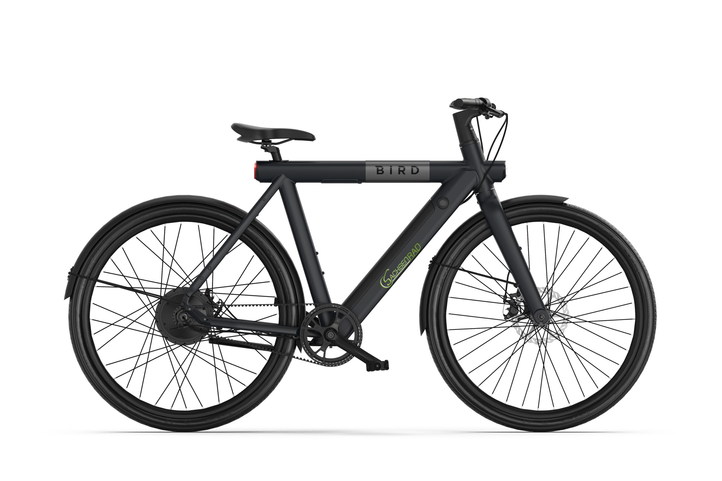 SachsenRAD xBird Urban City E-Bike C6R mit Riemenantrieb und Diebstahlschutz schwarz 