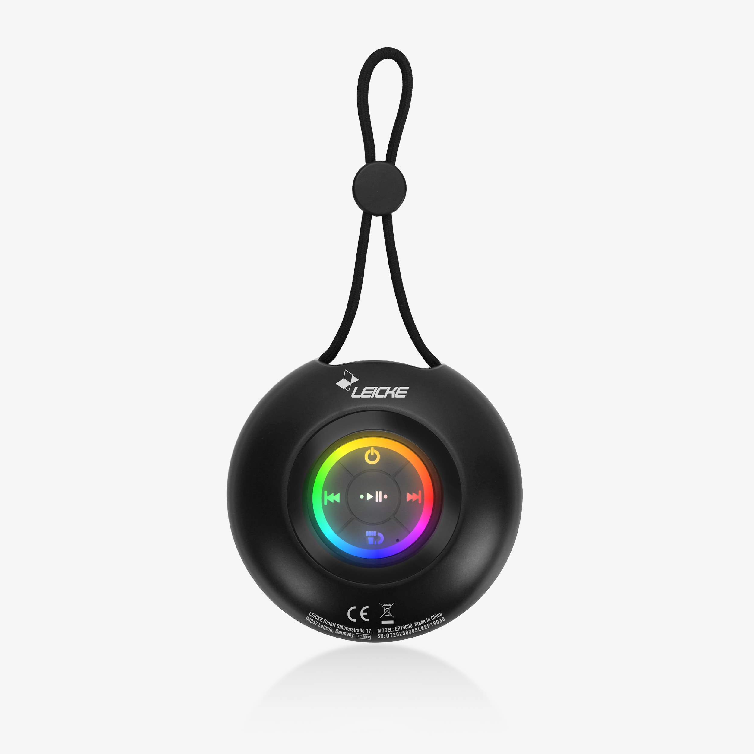 LEICKE DJ Roxxx Shower II tagbarer Duschlautsprecher 