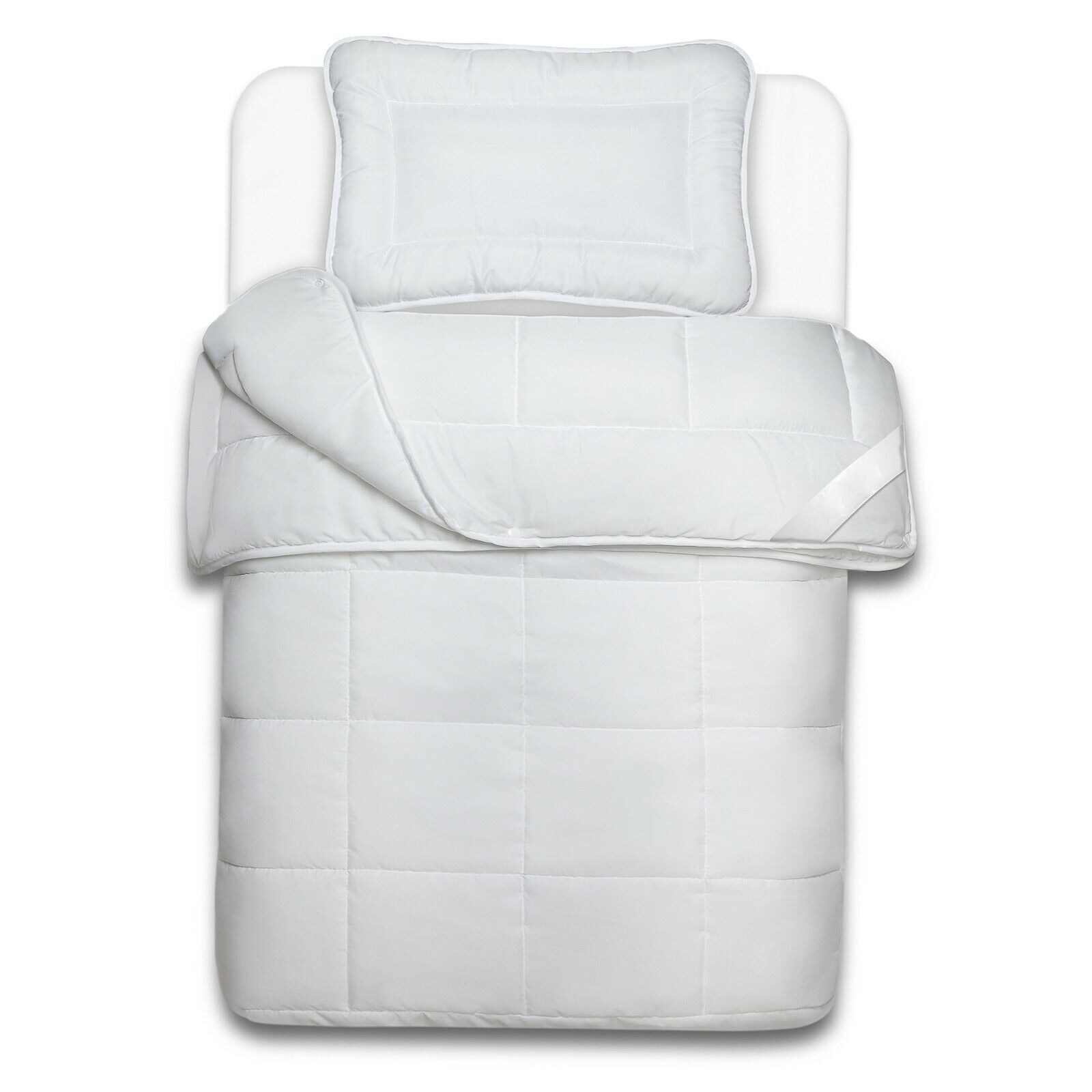 NYVI Kinderbettenset Junior AllYear 100x135 cm 2-tlg - 4 Jahreszeitendecke 100x135 cm und Kissen 40x60 cm 