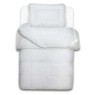 NYVI Kinderbettenset Junior AllYear 100x135 cm 2-tlg - 4 Jahreszeitendecke 100x135 cm und Kissen 40x60 cm 