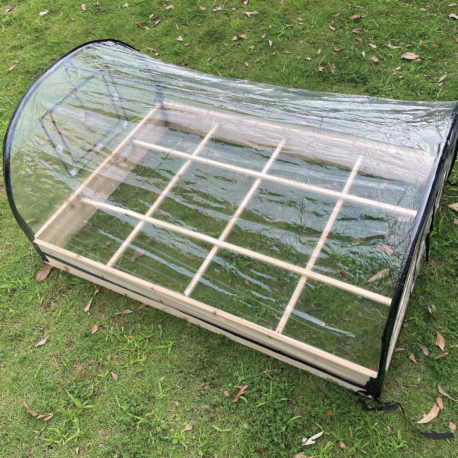 NYVI Foliengew&auml;chshaus NYVI-Green 02 &ndash; Fr&uuml;hbeet Gew&auml;chshaus f&uuml;r Gem&uuml;se, Pflanzen, Kr&auml;uter 