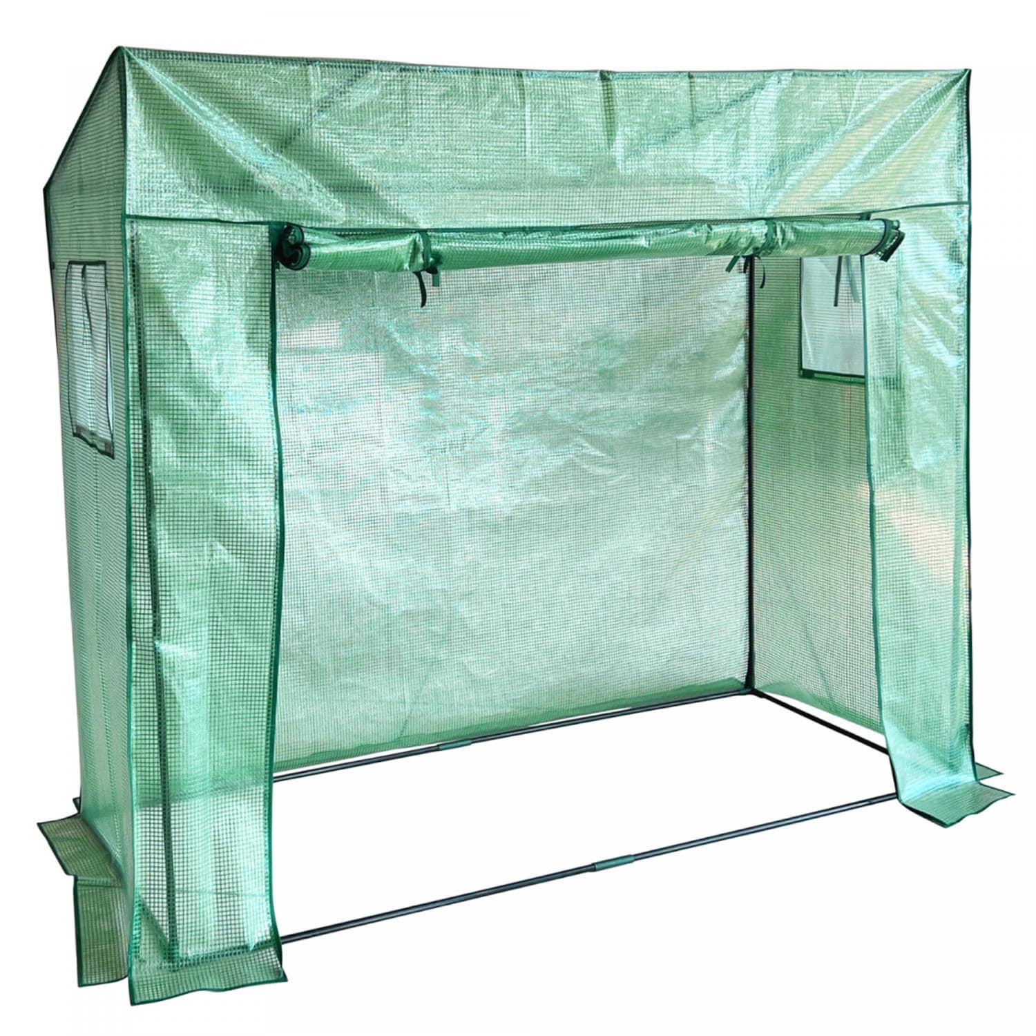 NYVI Foliengew&auml;chshaus NYVIGreen 150x100x50 cm - Gew&auml;chshaus f&uuml;r Pflanzen, Gem&uuml;se 