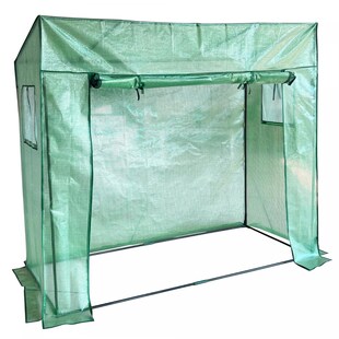 NYVI Foliengewächshaus NYVIGreen 150x100x50 cm - Gewächshaus für Pflanzen, Gemüse 