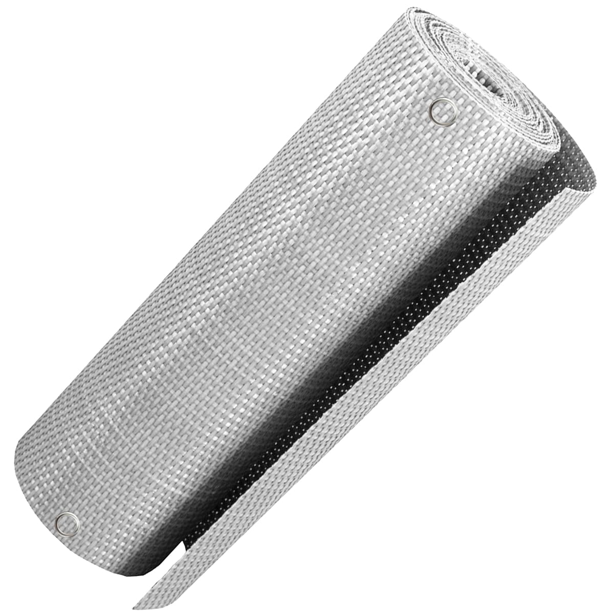 NYVI Polyrattan Balkon Sichtschutz Privafence - Balkonbespannung mit Metall&ouml;sen - UV-fest, Wetterfest, 100% Blickdicht Gr&ouml;&szlig;e:90x300 cm;Farbe:Wei&szlig; RD07 