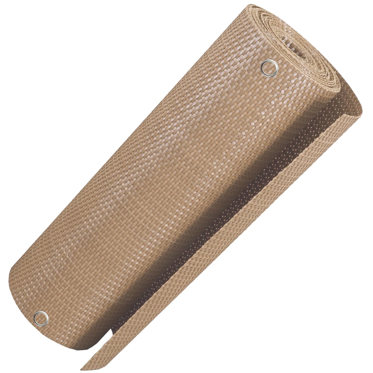 NYVI Polyrattan Balkon Sichtschutz Privafence - Balkonbespannung mit Metall&ouml;sen - UV-fest, Wetterfest, 100% Blickdicht Gr&ouml;&szlig;e:90x300 cm;Farbe:Beige RD18 