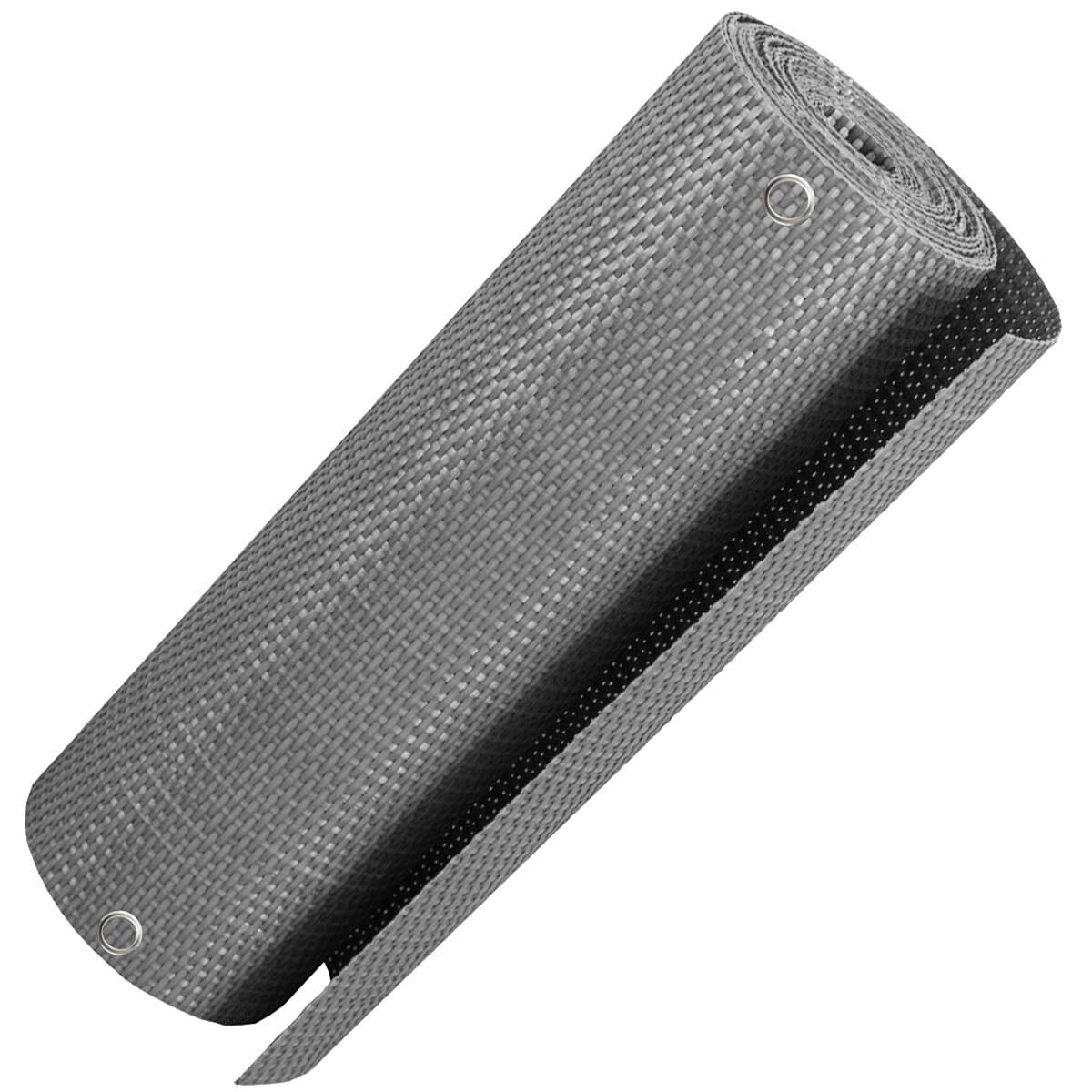 NYVI Polyrattan Balkon Sichtschutz Privafence - Balkonbespannung mit Metall&ouml;sen - UV-fest, Wetterfest, 100% Blickdicht Farbe:Hellgrau RD17;Gr&ouml;&szlig;e:90x500 cm 