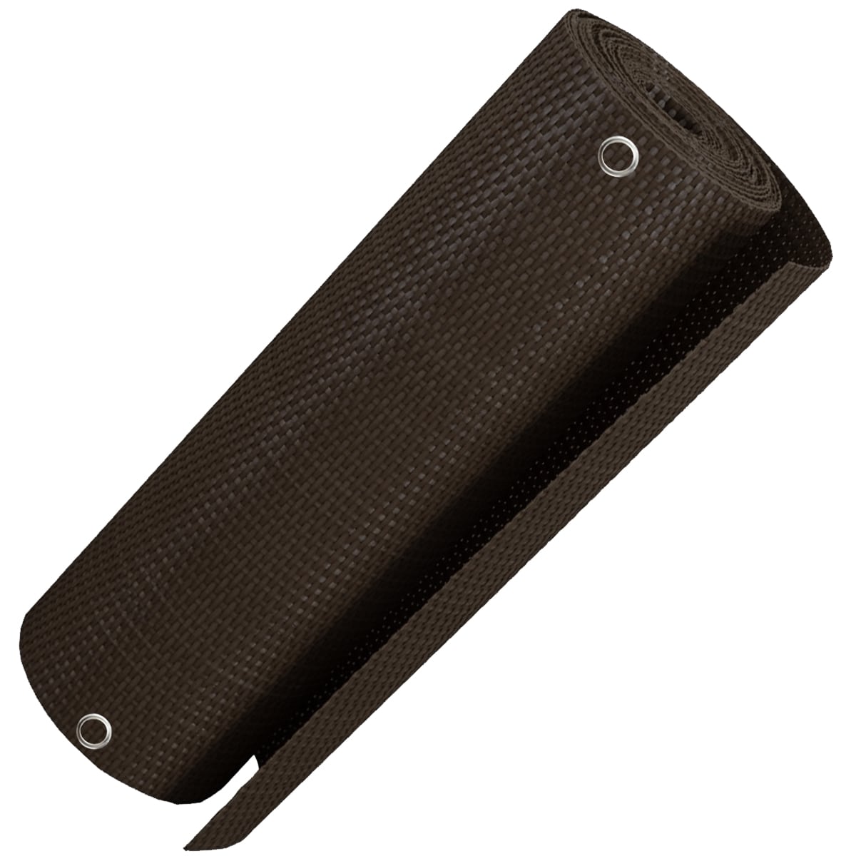 NYVI Polyrattan Balkon Sichtschutz Privafence - Balkonbespannung mit Metall&ouml;sen - UV-fest, Wetterfest, 100% Blickdicht Farbe:Dunkelbraun RD02;Gr&ouml;&szlig;e:100x500 cm 