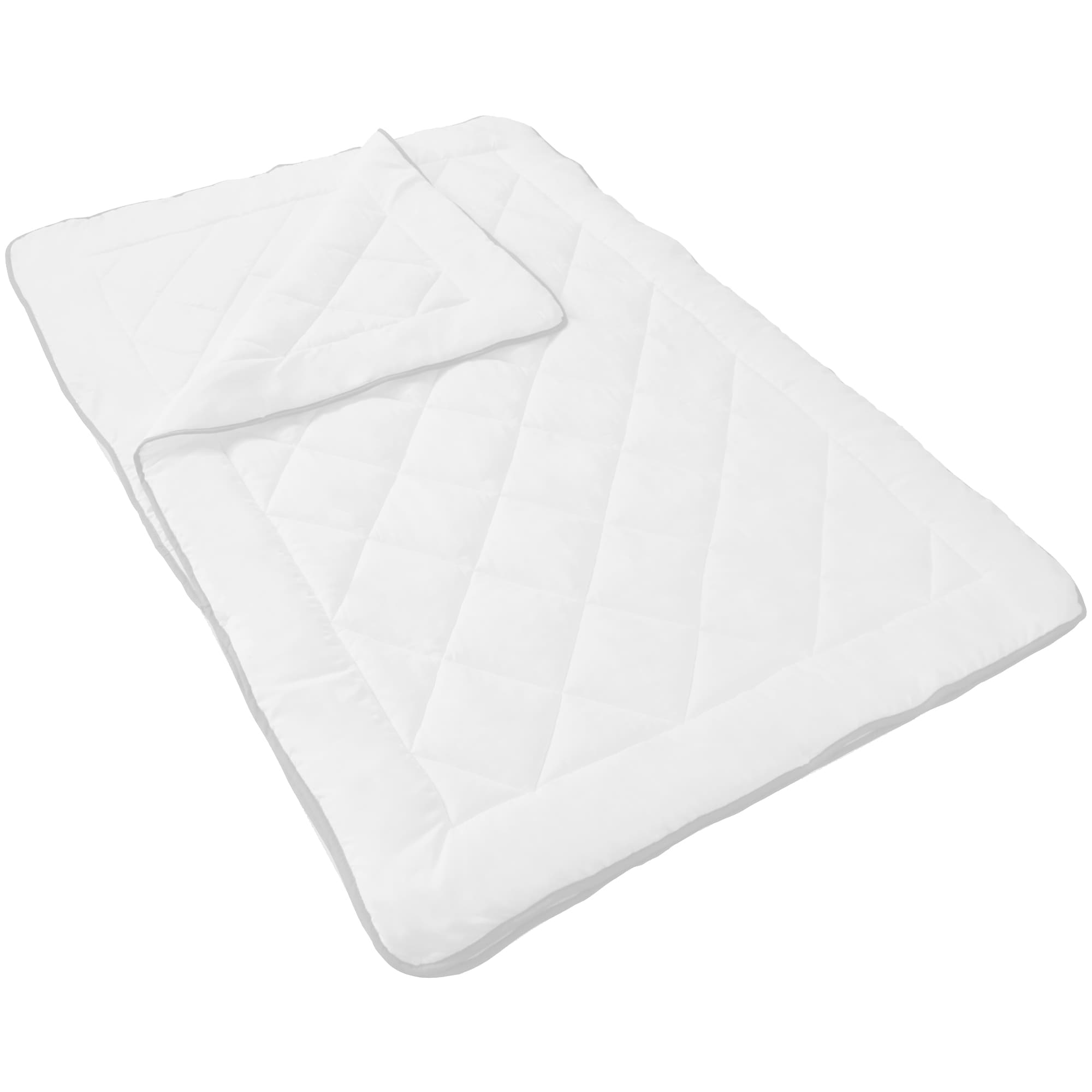 NYVI 4-Jahreszeiten Bettdecke AllYearComfy - 3in1: 1x leichte Sommerdecke + 1x &Uuml;bergangsdecke = 1x warme Winterdecke Anzahl:1;Gr&ouml;&szlig;e:155x220 cm (600 g / 800 g) 