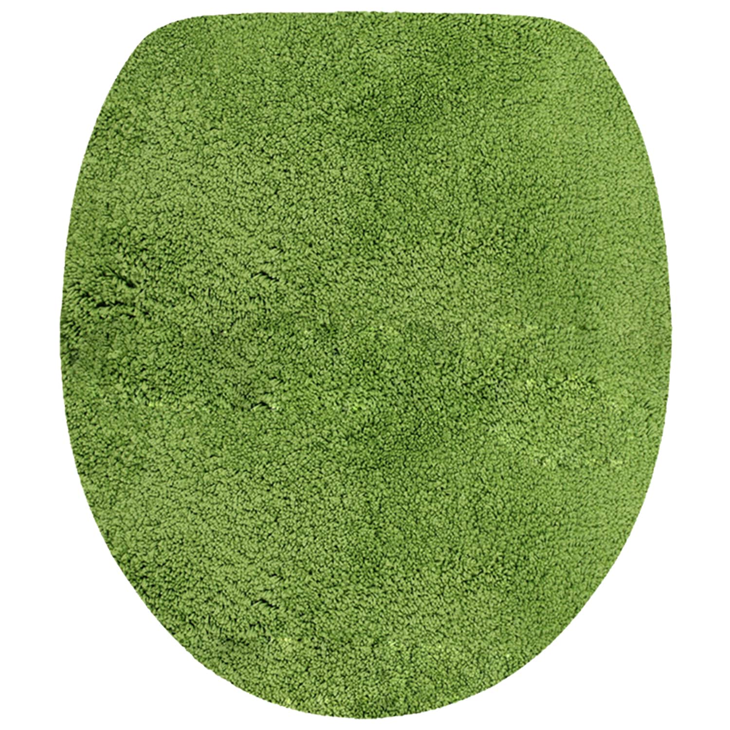 NYVI Badematte NYVISpa Lasalle  - Badezimmerteppich - Rutschfest, Saugf&auml;hig, Schnell Trocknend, Fu&szlig;bodenheizung geeignet, Waschbar, Weich Farbe:Gr&uuml;n;Gr&ouml;&szlig;e:WC-Deckelbezug 38x48 cm 