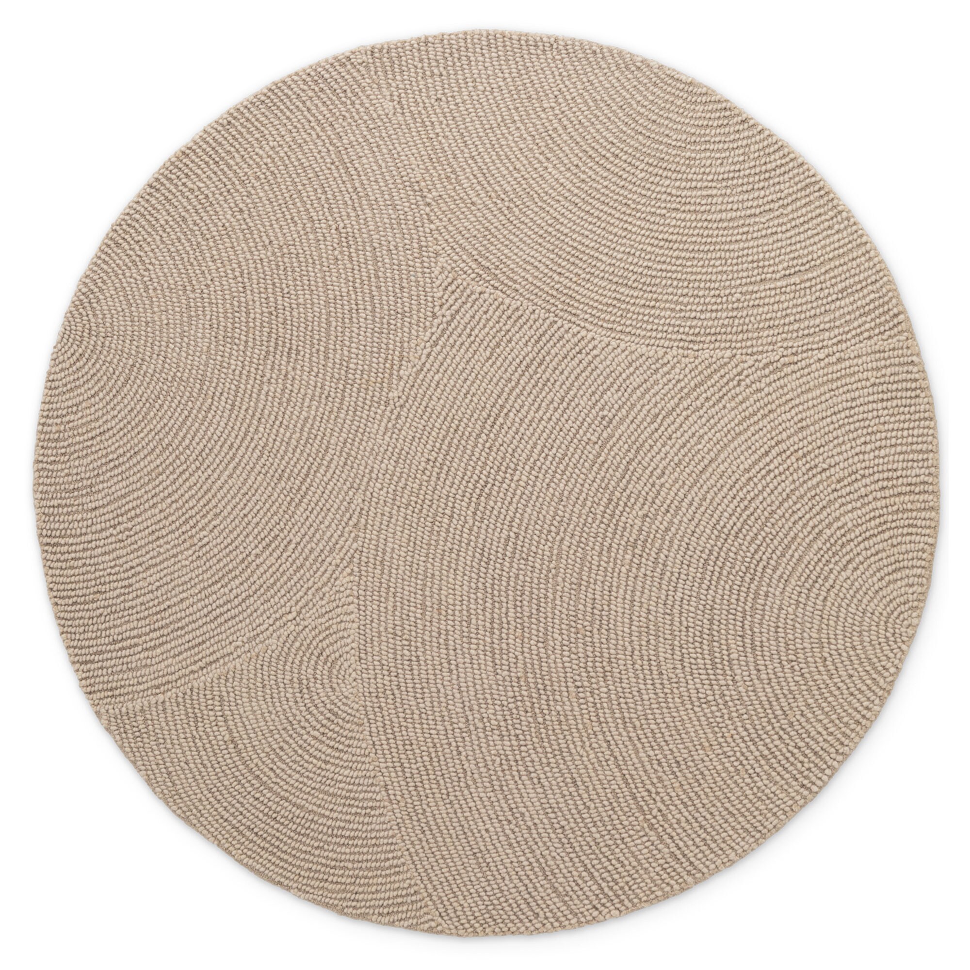NYVI Teppich Eleni - Pflegeleicht, Strapazierf&auml;hig, f&uuml;r Innen geeignet Farbe:Hellbeige;Gr&ouml;&szlig;e:&Oslash; 150 cm 