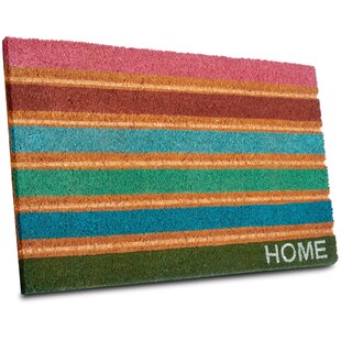 NYVI Fußmatte Multicolor - Wetterfest, Rutschfest, für Innen und Außen Farbe:Mehrfarbig;Größe:45x75 cm 