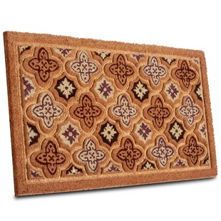 NYVI Fußmatte Mix Mats - Wetterfest, Strapazierfähig, für Innen und Außen Größe:45x75 cm;Farbe:Mixed 