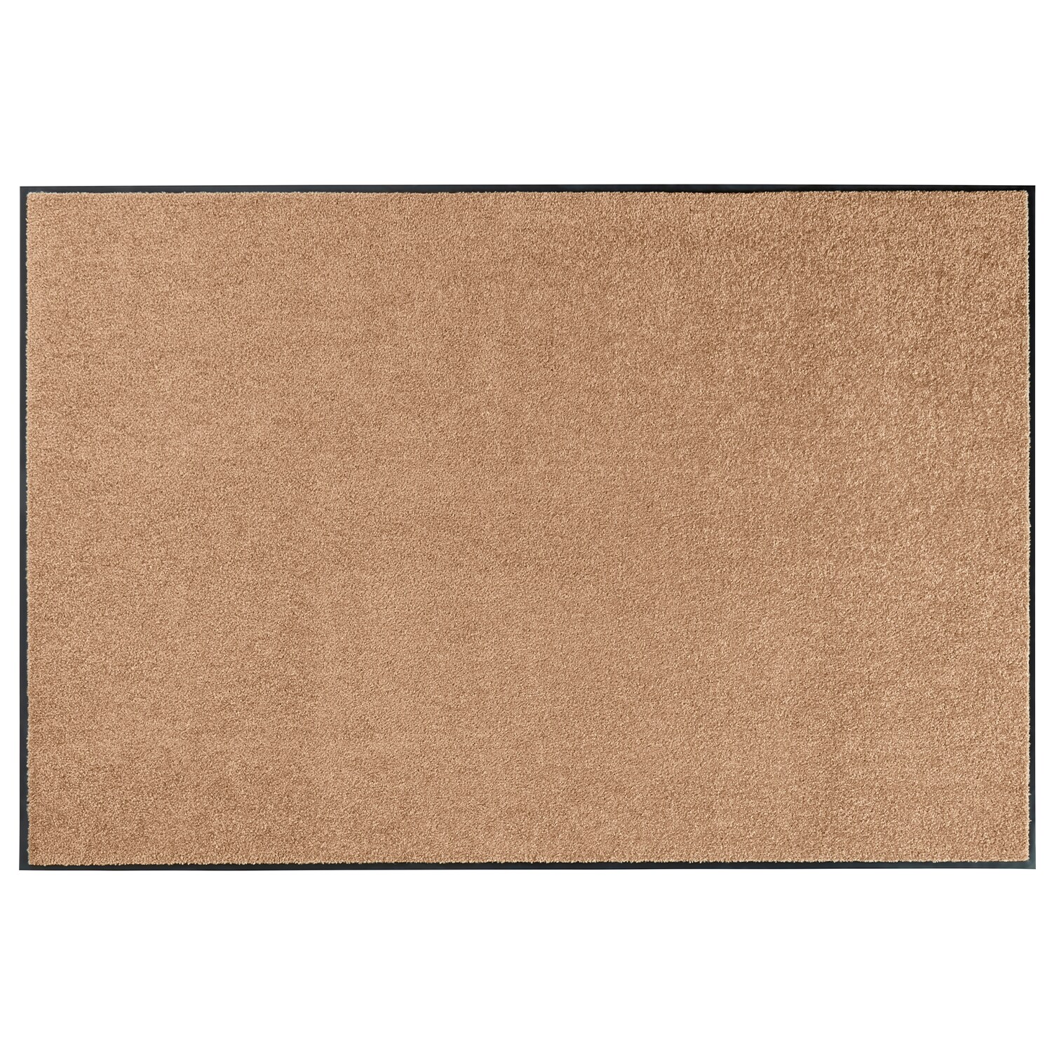 NYVI Fu&szlig;matte Wash & Clean - Wetterfest, Saugstark, Rutschfest Farbe:Caramel;Gr&ouml;&szlig;e:60x180 cm 