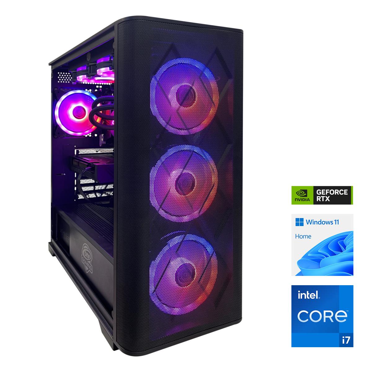 MP ONE GAMING PC 06 - RTX 5070 - Core i7-12700KF - 2 TB NVMe - 8GB RAM - Windows 11 