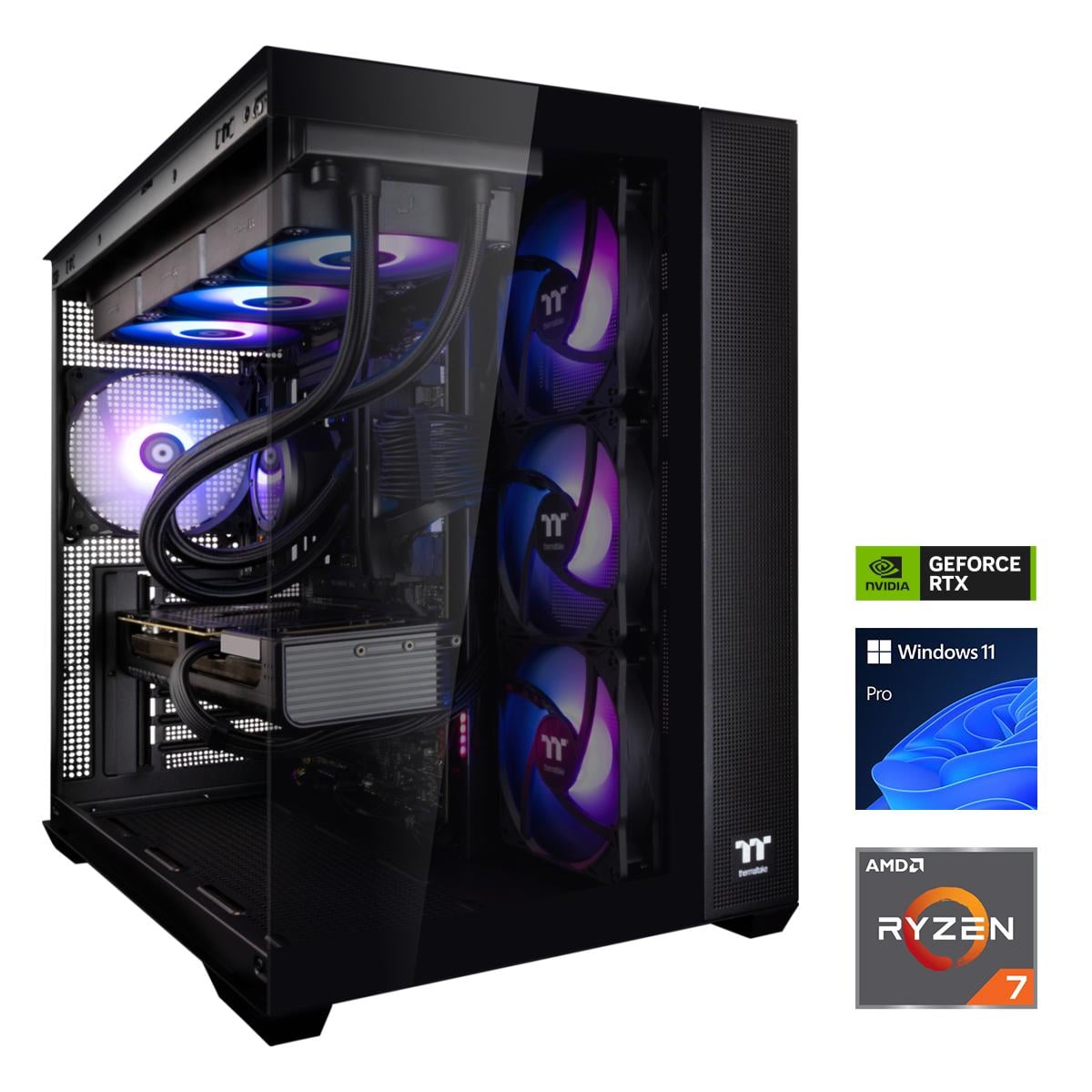 MP ONE GAMING NEXT LEVEL PC III - RTX 5080 - Ryzen 7 9800X3D - 1 TB NVMe - 32GB RAM - Windows 11 