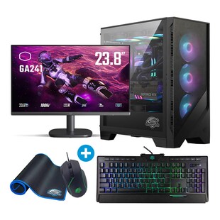 Gaming Komplett-PC IN243 - RTX 5060 Ti - Core i5-12400F - 512 GB NVMe - 16GB RAM - Windows 11 