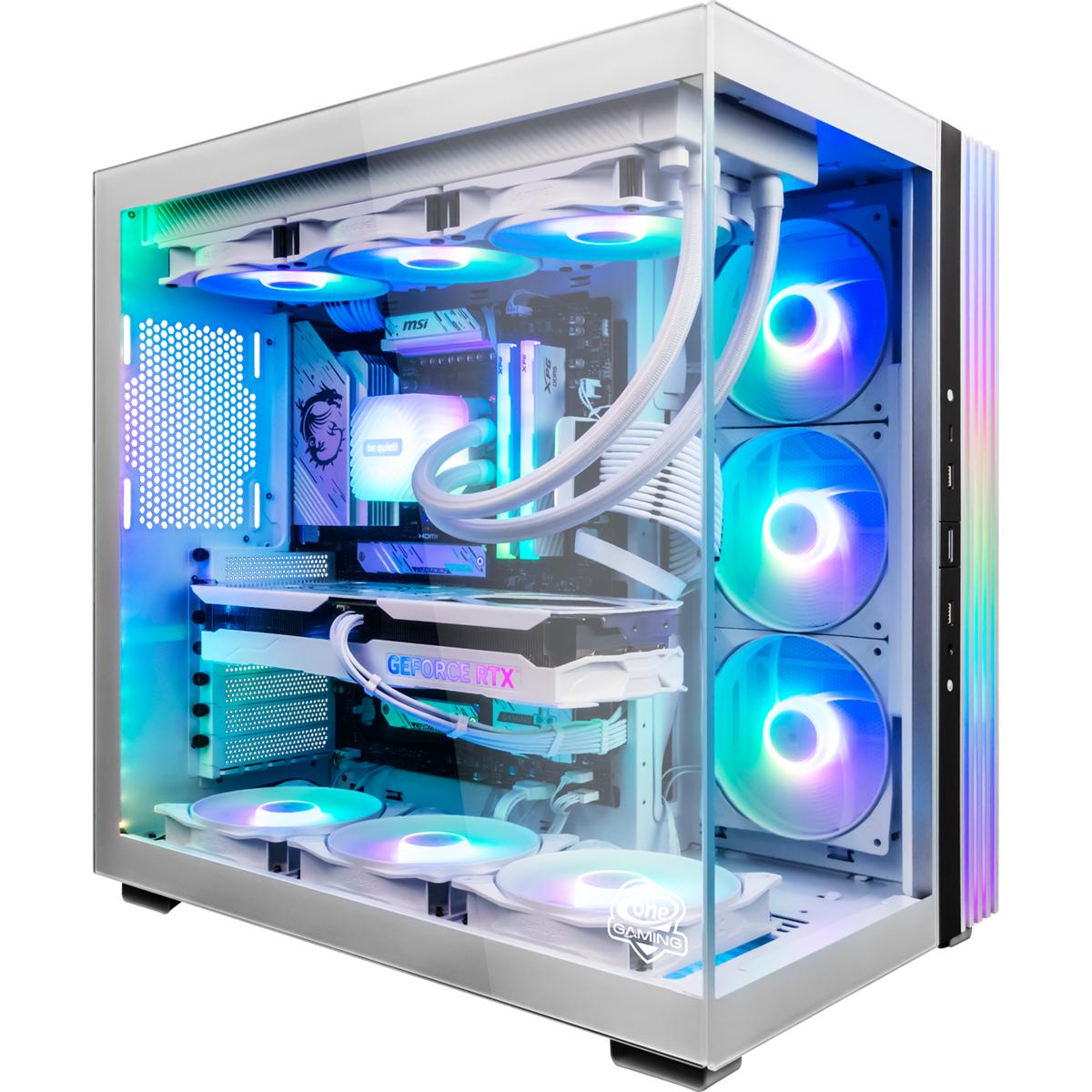 Gaming PC White Edition AN844 - RTX 5060 Ti - Ryzen 5 9600 - 1 TB NVMe - 32GB RAM 