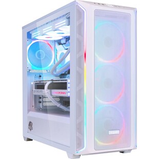 Gaming PC White Edition AN118 - RTX 5070 - Ryzen 5 7600X - 1 TB NVMe - 32GB RAM - Windows 11 