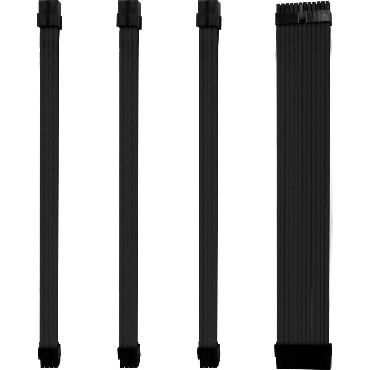 Kabel-Sleeve-Set - Schwarz - ONE GAMING 