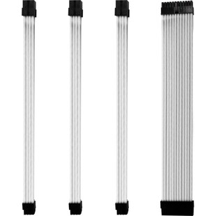 Kabel-Sleeve-Set - Weiß - ONE GAMING 