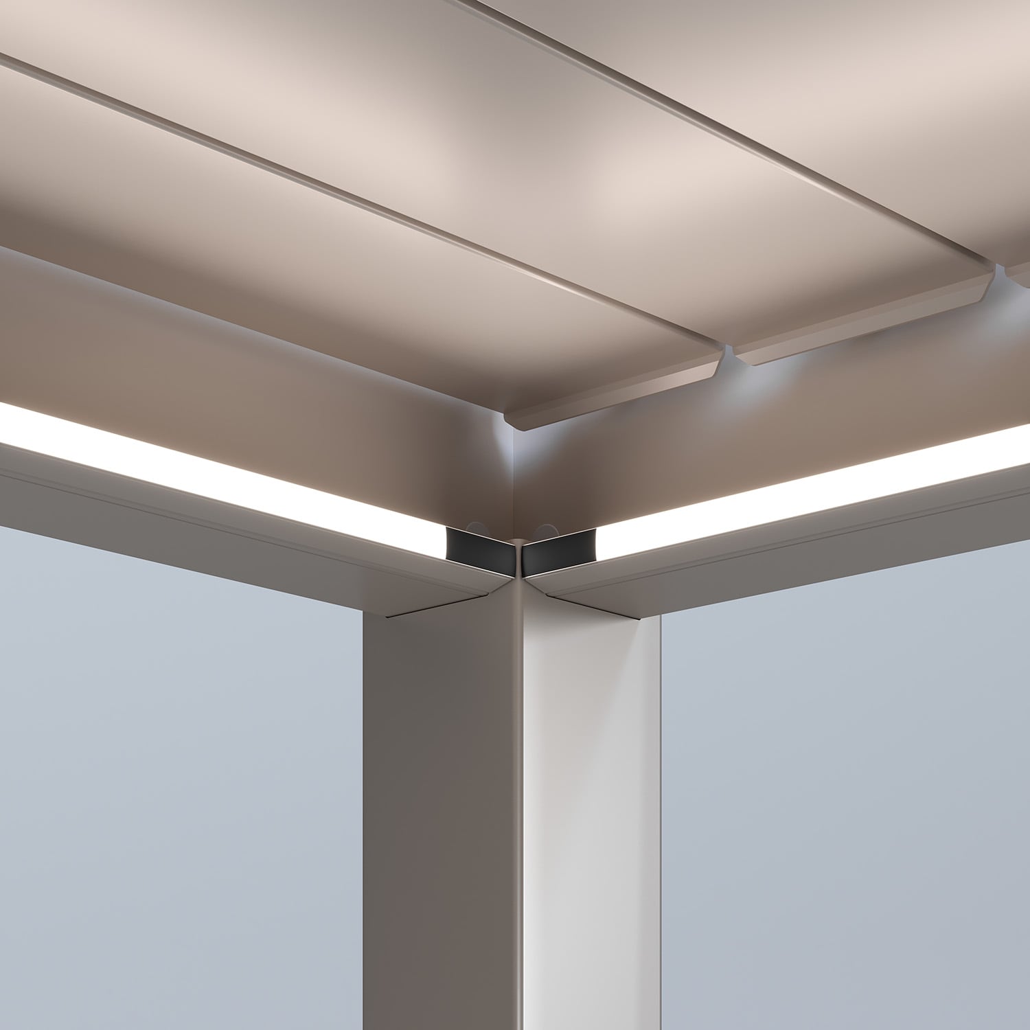 Weide Led Kit 10 Größe Sand Für Weide Pergola3.6 X 5.3 Meter