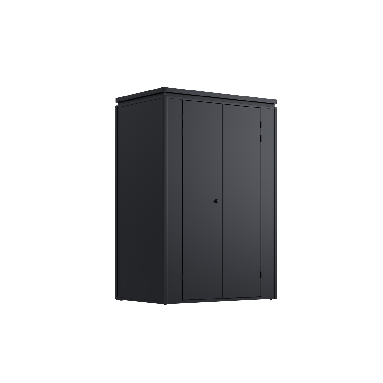 Weide Noble Gartenschrank 2000 L Verzinkter Stahl Anthrazit