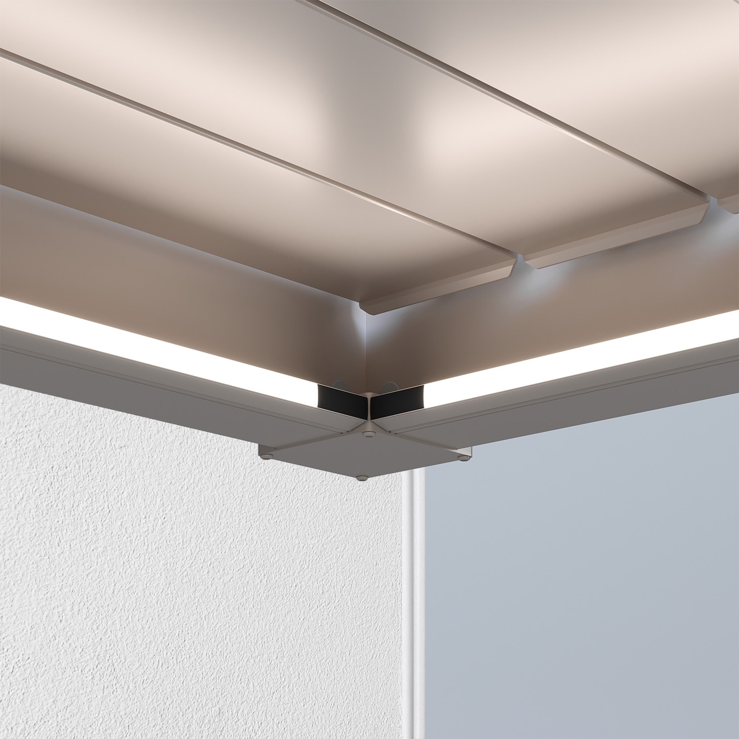 Weide Led Kit 10 Gr&ouml;&szlig;e Wei&szlig; F&uuml;r Weide Wandpergola3.0 X 5.3 Meter 