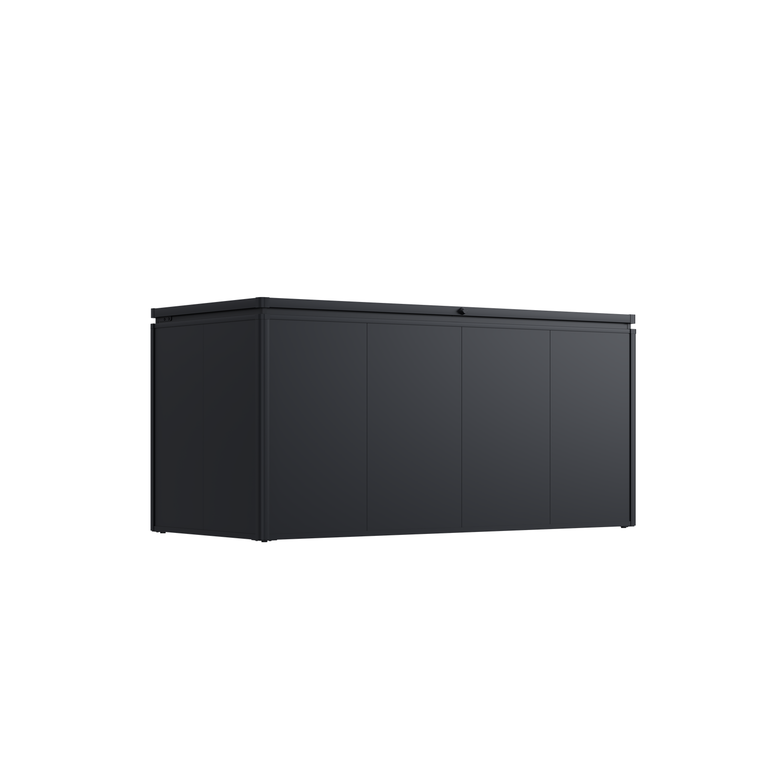 Weide Noble Gartenbox 2000 L | Aufbewahrungsbox aus Stahl | Anthrazit? 