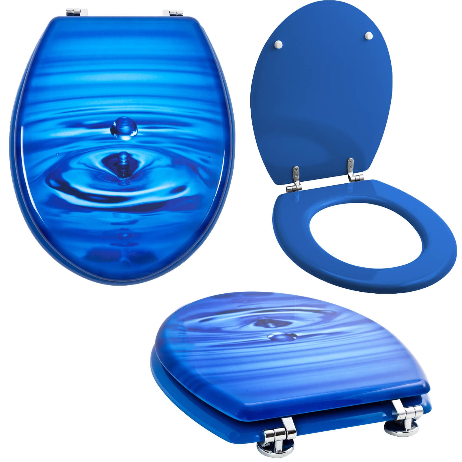 Grafner WC-Sitz mit Absenkautomatik in verschiedenen Designs 