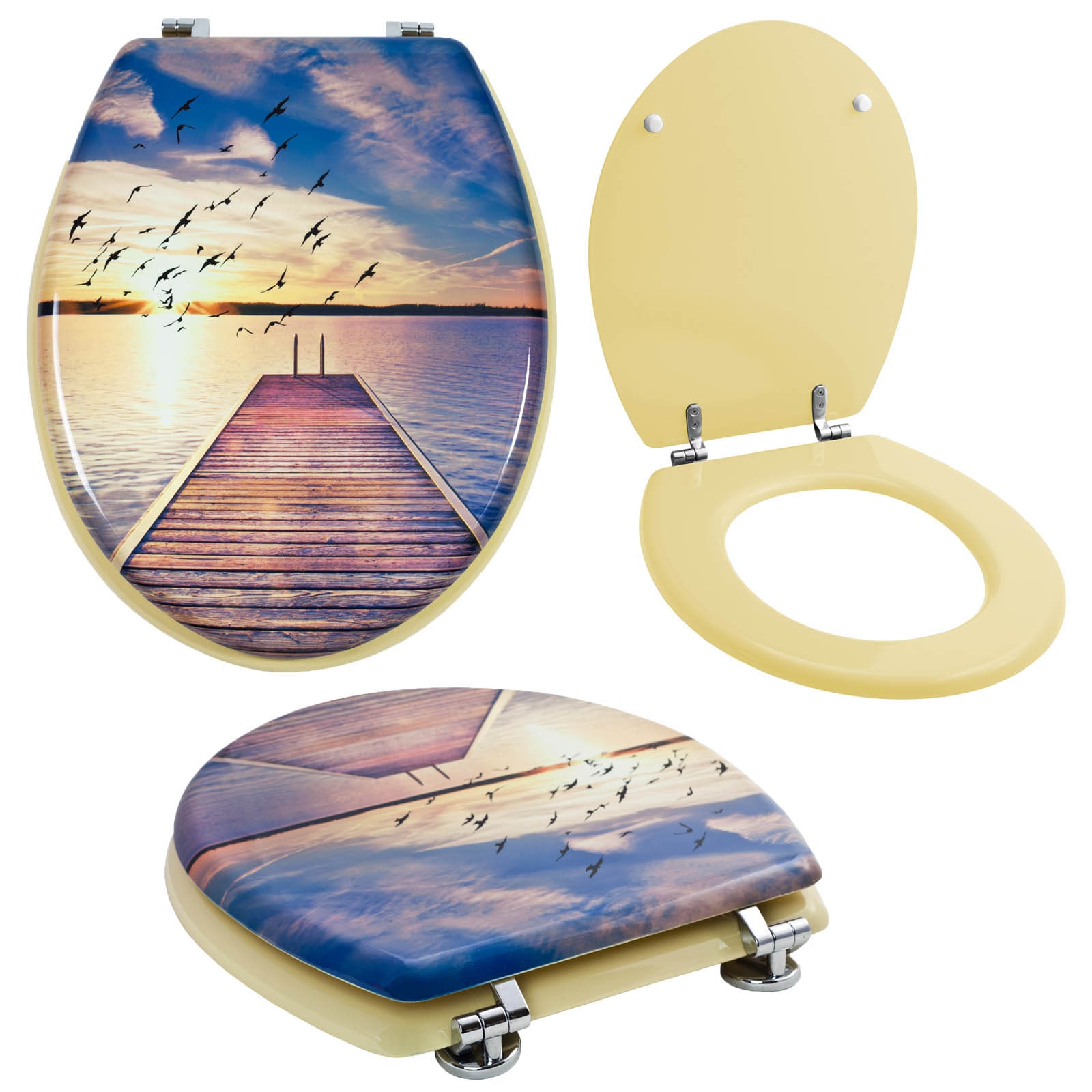 Grafner WC-Sitz in verschiedenen Designs 