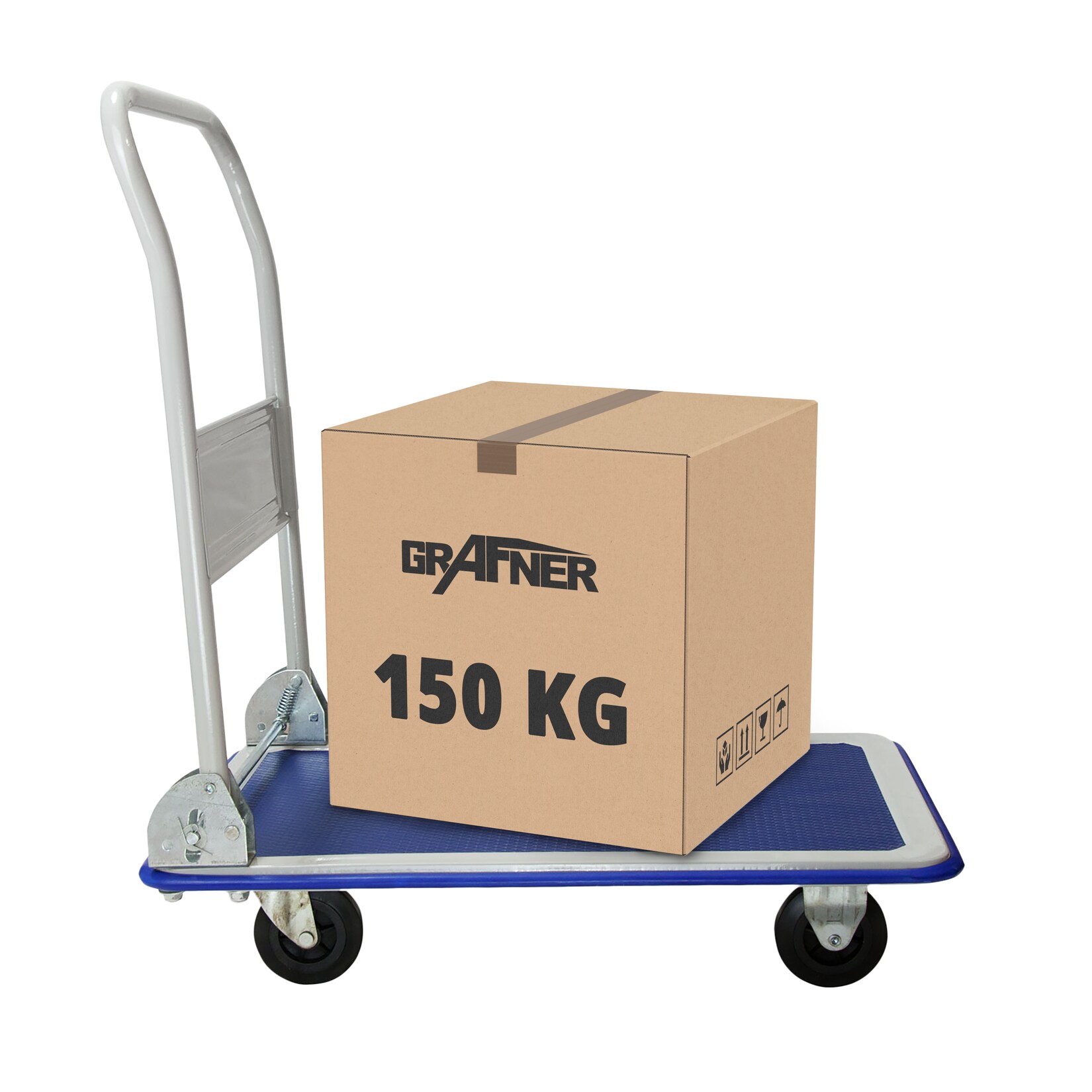 Grafner® Plattformwagen klappbar Tragkraft  Transportwagen Transportkarre