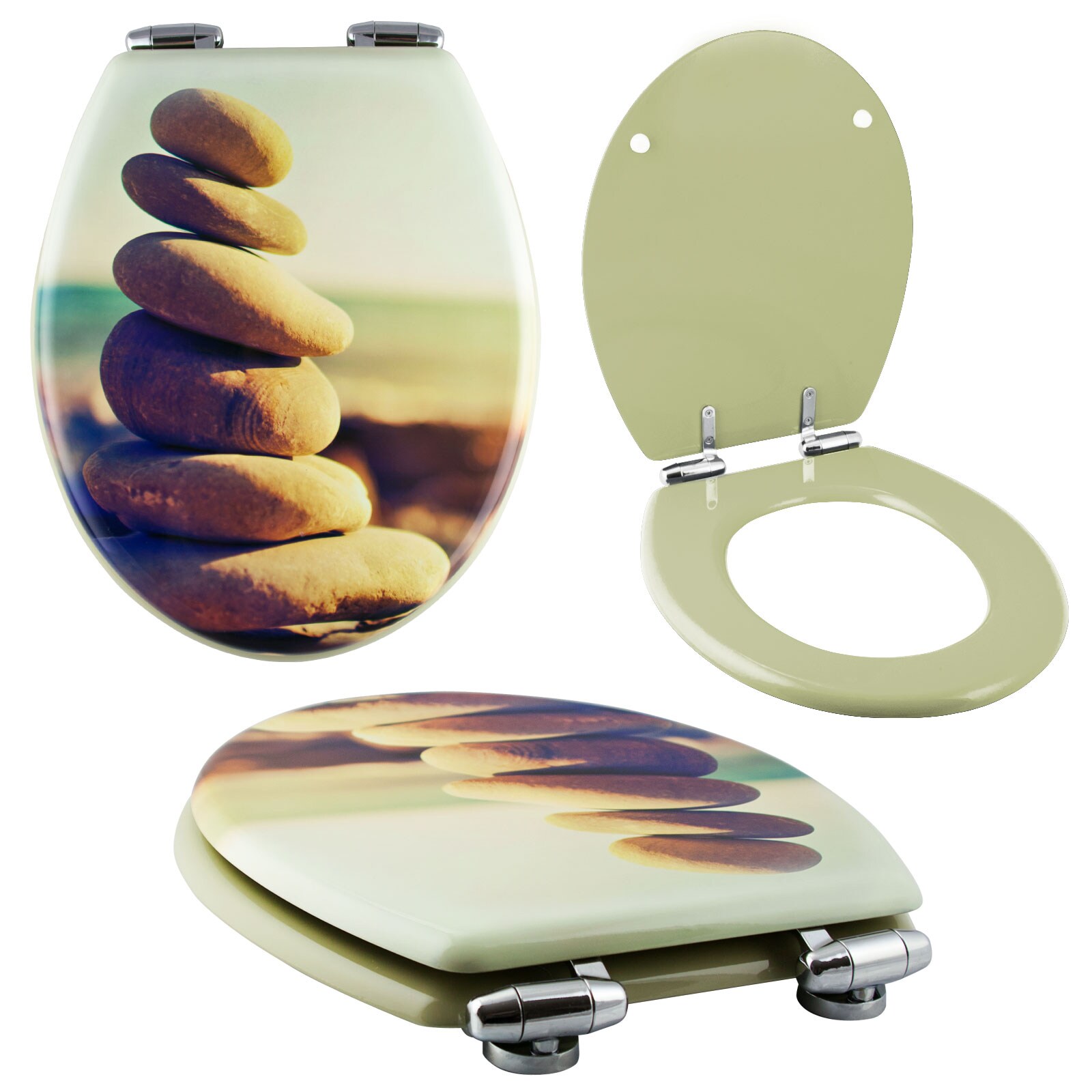 Grafner WC-Sitz mit Absenkautomatik in verschiedenen Designs 