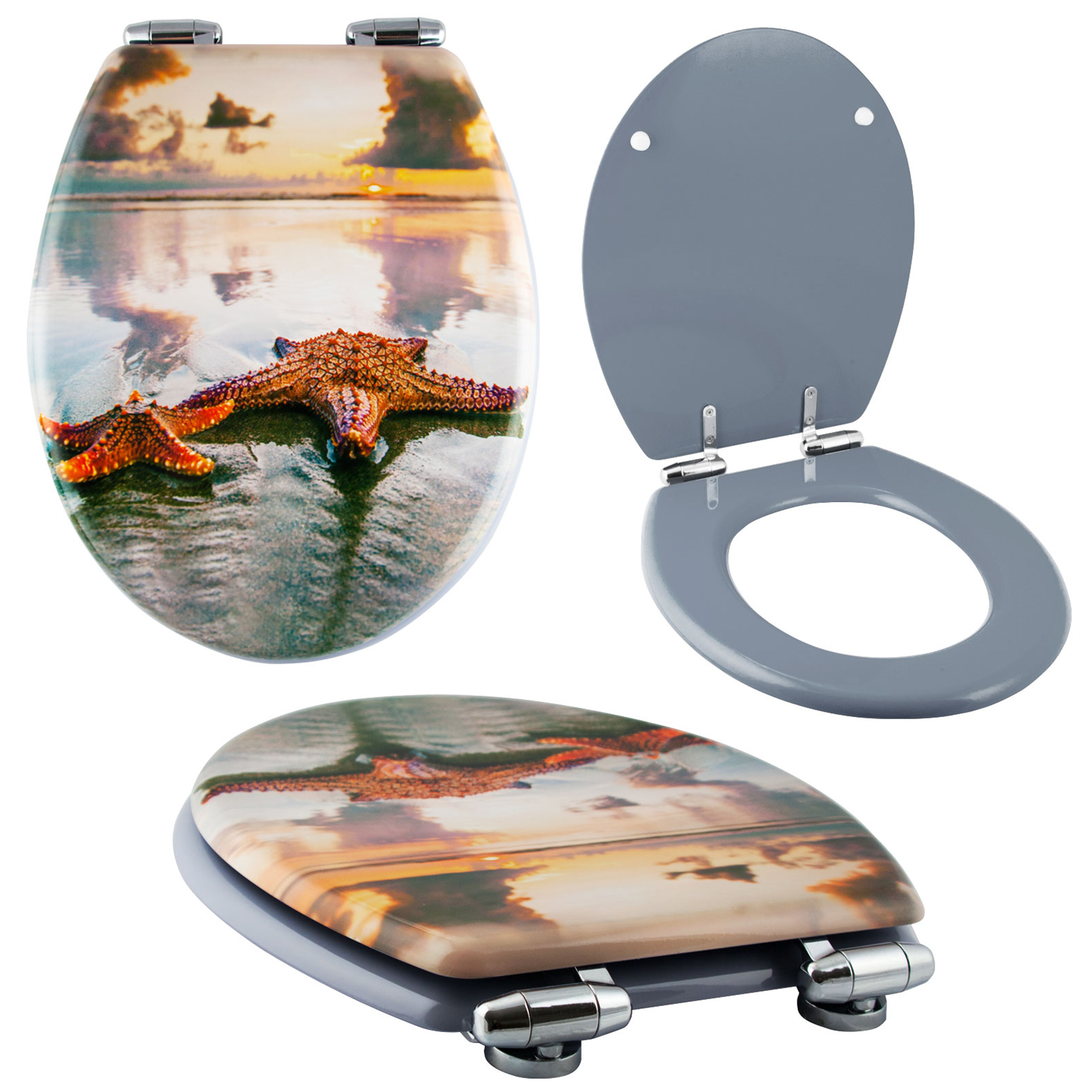 Grafner WC-Sitz in verschiedenen Designs 