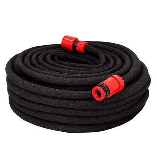 Grafner® 15m Bewässerungsschlauch mit Perlfunktion schwarz Perlregner Perlschlauch Tropfschlauch 