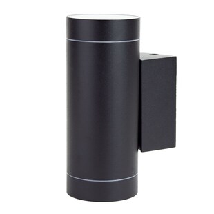 Grafner® Aluminium-Wandlampe Up & Down Außenlampe schwarz WL10747 