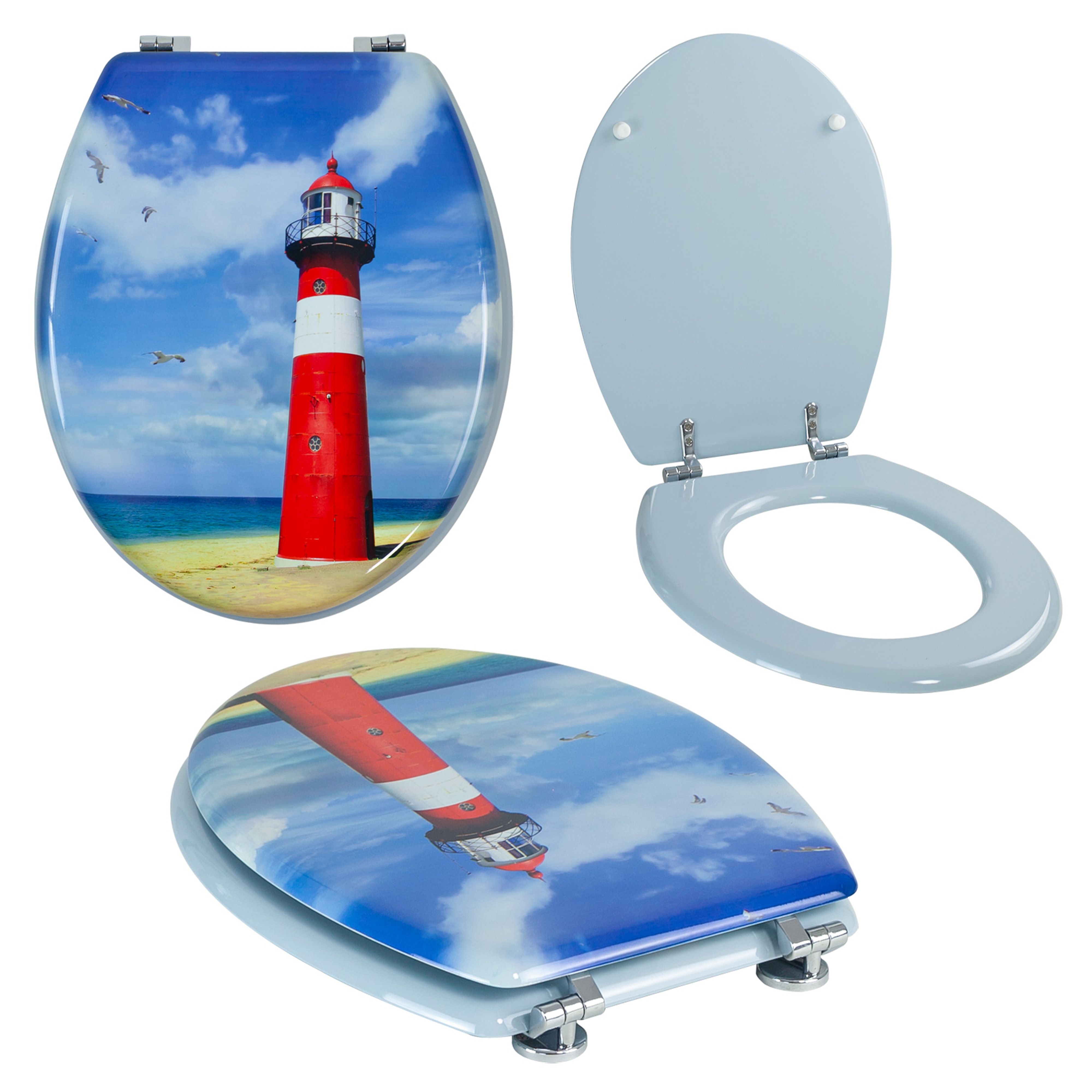 Grafner WC-Sitz in verschiedenen Designs 