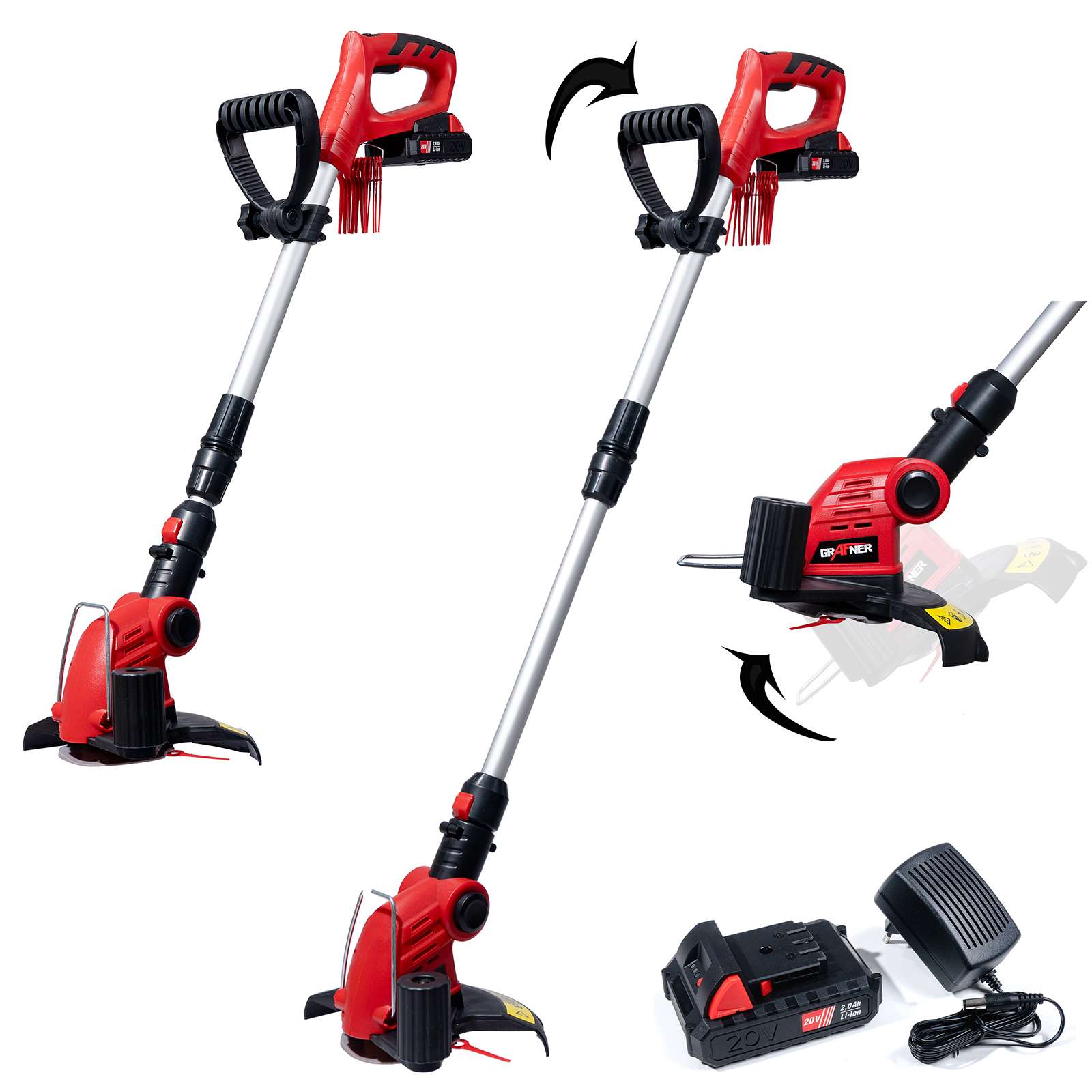 Grafner&reg; Akku Rasentrimmer 20V RT10854 